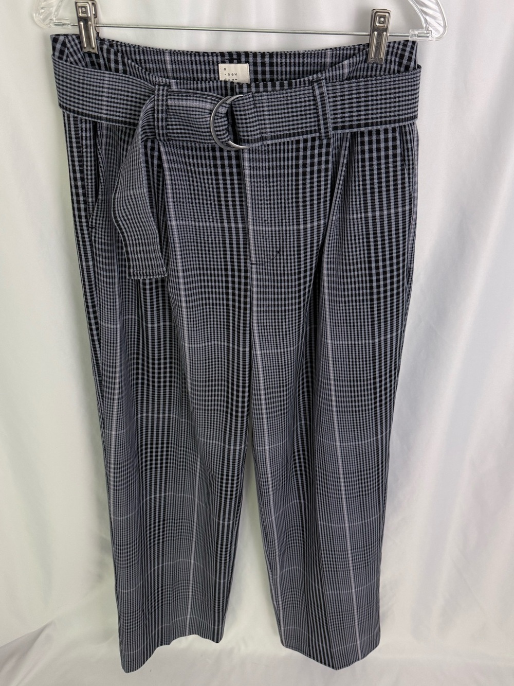 A New Day Trouser/Dress Pants w/ Belt Size 8